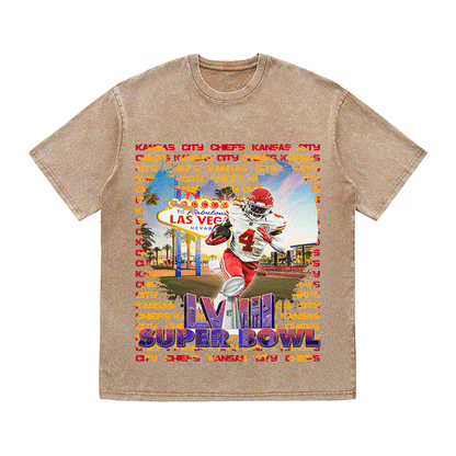 SUPERBOWL HEAVY WEIGHT COTTON TEE-9221