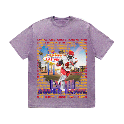 SUPERBOWL HEAVY WEIGHT COTTON TEE-9221