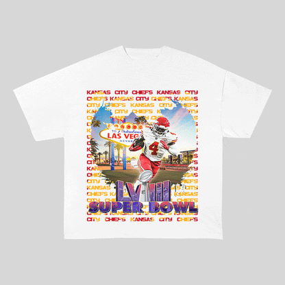 SUPERBOWL HEAVY WEIGHT COTTON TEE-9221