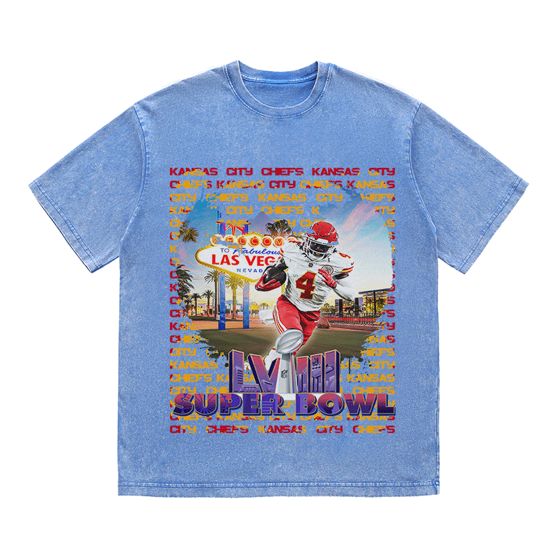 SUPERBOWL HEAVY WEIGHT COTTON TEE-9221