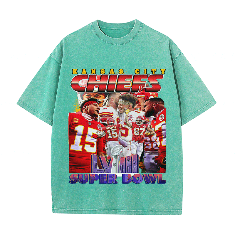 SUPERBOWL HEAVY WEIGHT COTTON TEE-9222