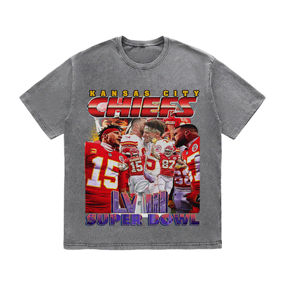 SUPERBOWL HEAVY WEIGHT COTTON TEE-9222