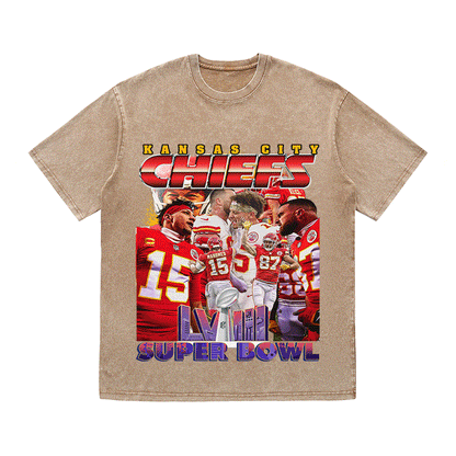 SUPERBOWL HEAVY WEIGHT COTTON TEE-9222
