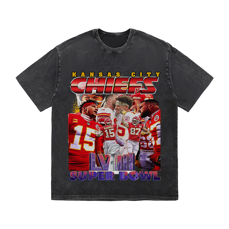 SUPERBOWL HEAVY WEIGHT COTTON TEE-9222
