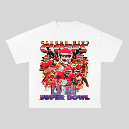 SUPERBOWL HEAVY WEIGHT COTTON TEE-9223