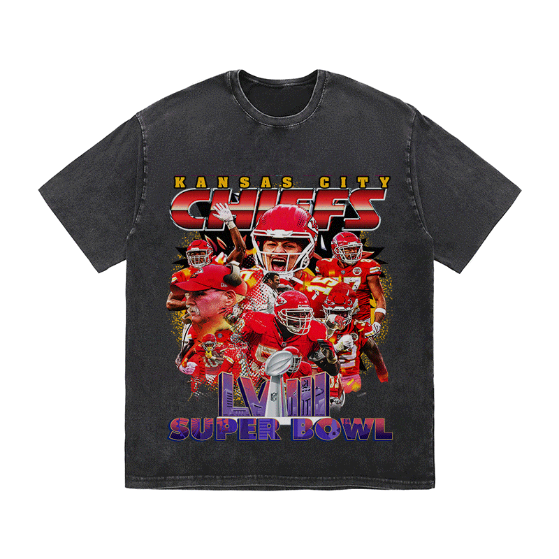 SUPERBOWL HEAVY WEIGHT COTTON TEE-9223