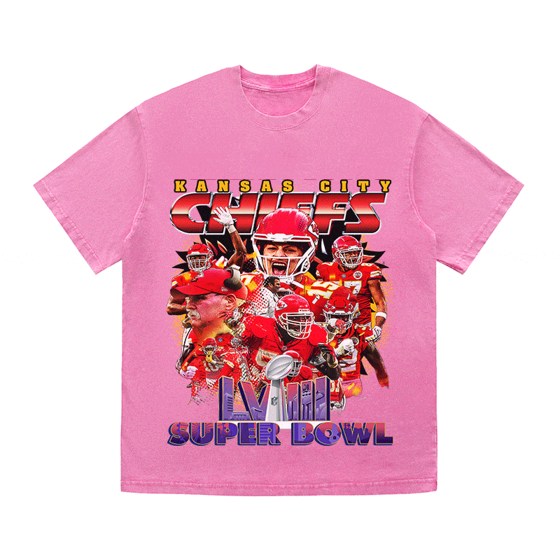 SUPERBOWL HEAVY WEIGHT COTTON TEE-9223