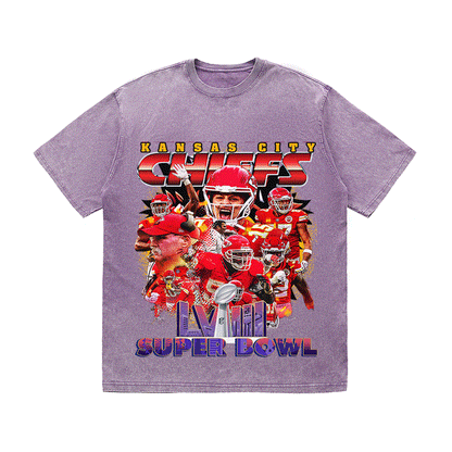 SUPERBOWL HEAVY WEIGHT COTTON TEE-9223