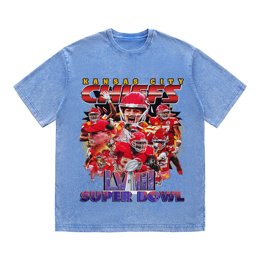 SUPERBOWL HEAVY WEIGHT COTTON TEE-9223