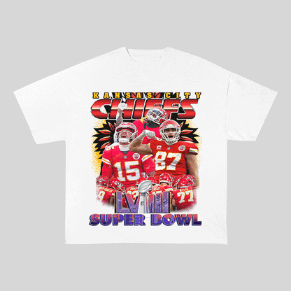 SUPERBOWL HEAVY WEIGHT COTTON TEE-9224