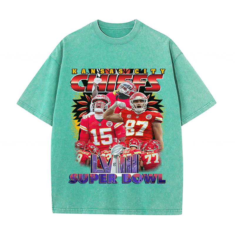 SUPERBOWL HEAVY WEIGHT COTTON TEE-9224