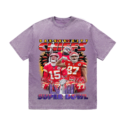 SUPERBOWL HEAVY WEIGHT COTTON TEE-9224