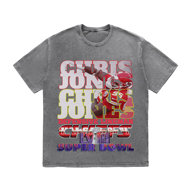 SUPERBOWL HEAVY WEIGHT COTTON TEE-9227