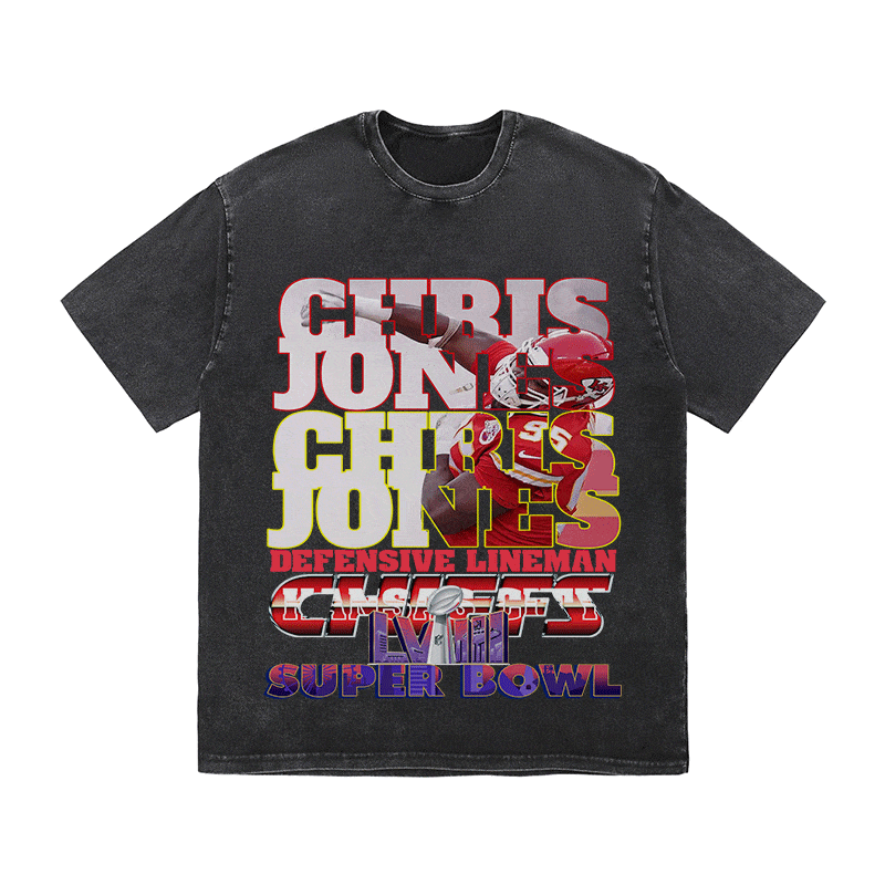 SUPERBOWL HEAVY WEIGHT COTTON TEE-9227