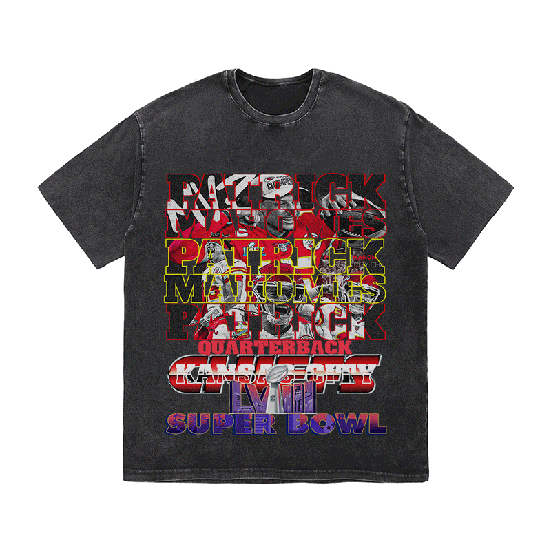 SUPERBOWL HEAVY WEIGHT COTTON TEE-9228