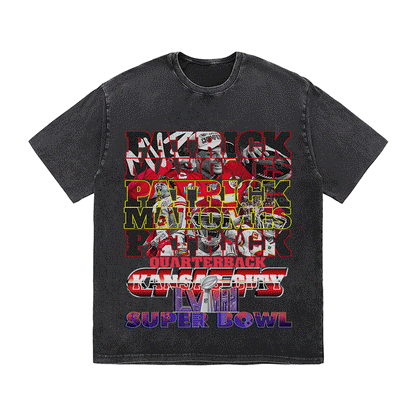 SUPERBOWL HEAVY WEIGHT COTTON TEE-9228
