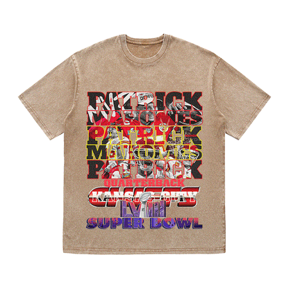 SUPERBOWL HEAVY WEIGHT COTTON TEE-9228