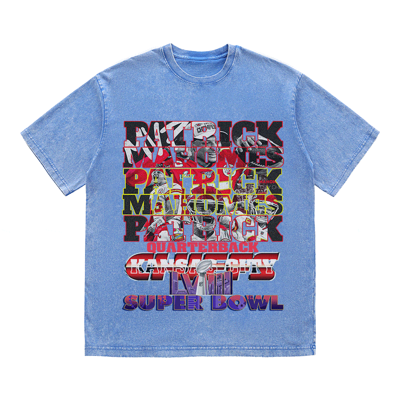 SUPERBOWL HEAVY WEIGHT COTTON TEE-9228