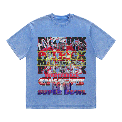 SUPERBOWL HEAVY WEIGHT COTTON TEE-9228