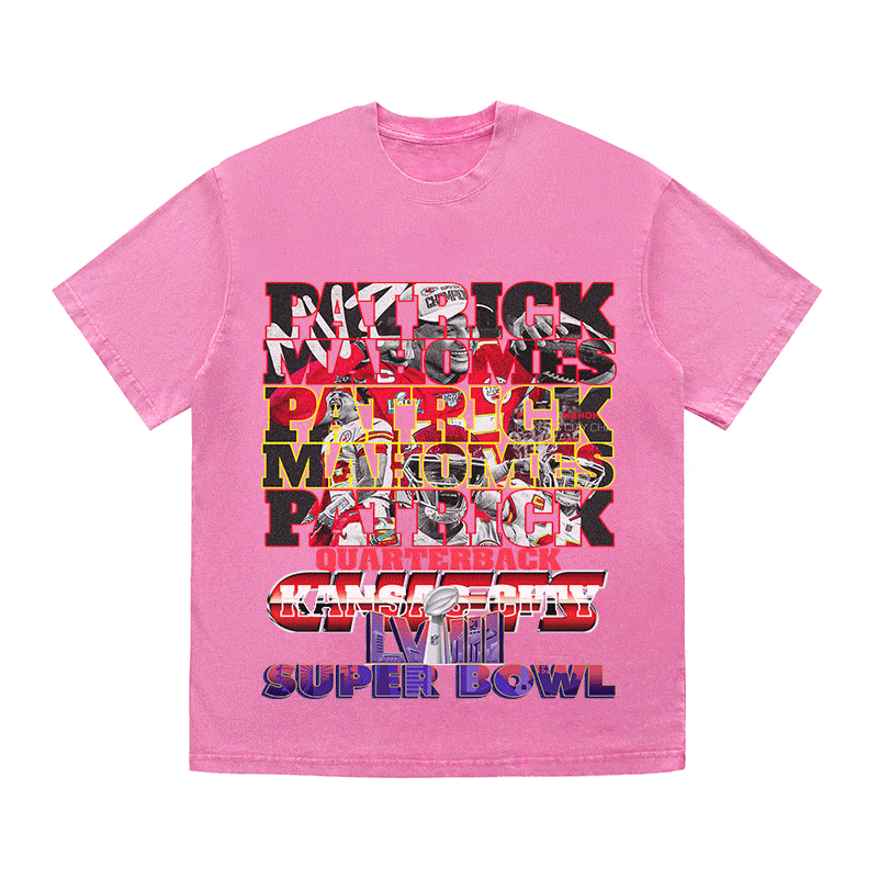 SUPERBOWL HEAVY WEIGHT COTTON TEE-9228