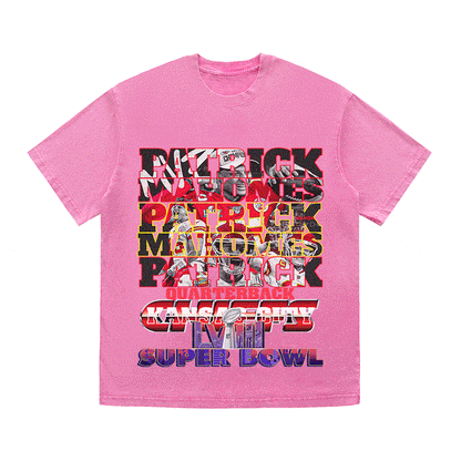 SUPERBOWL HEAVY WEIGHT COTTON TEE-9228