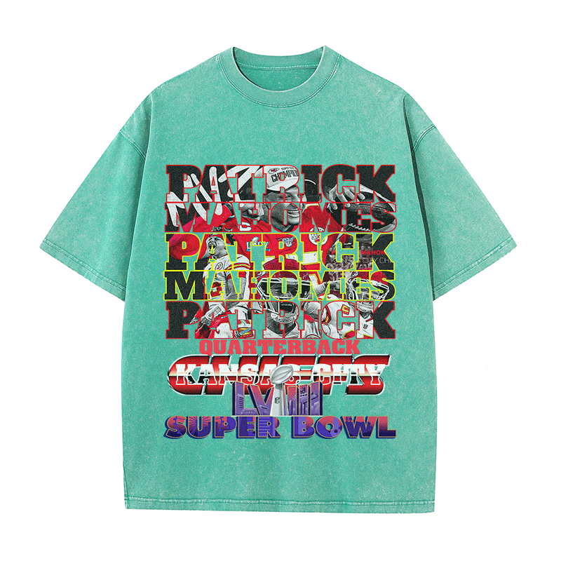 SUPERBOWL HEAVY WEIGHT COTTON TEE-9228