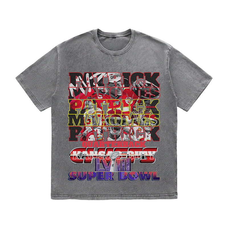 SUPERBOWL HEAVY WEIGHT COTTON TEE-9228