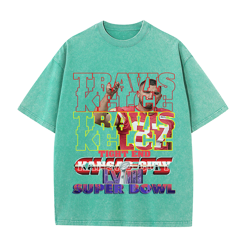 SUPERBOWL HEAVY WEIGHT COTTON TEE-9229