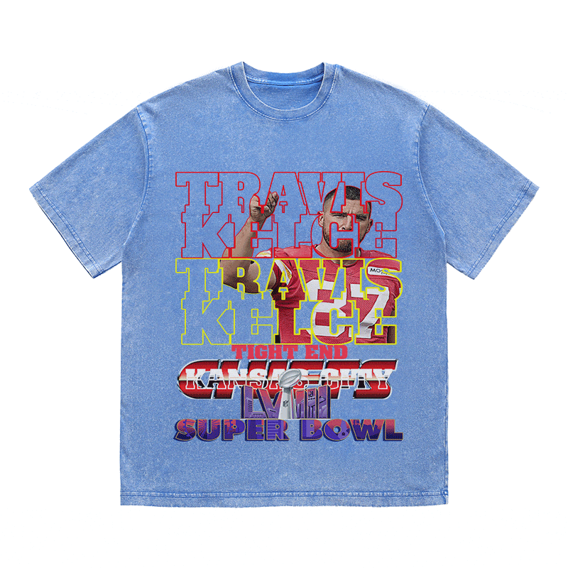SUPERBOWL HEAVY WEIGHT COTTON TEE-9229