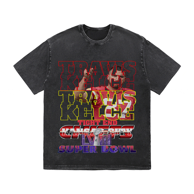 SUPERBOWL HEAVY WEIGHT COTTON TEE-9229