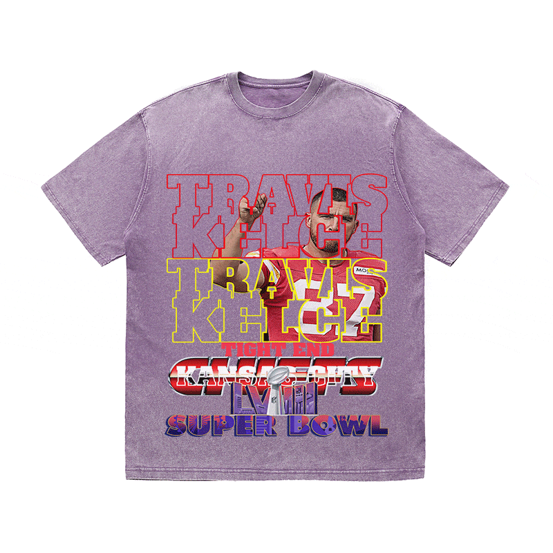 SUPERBOWL HEAVY WEIGHT COTTON TEE-9229