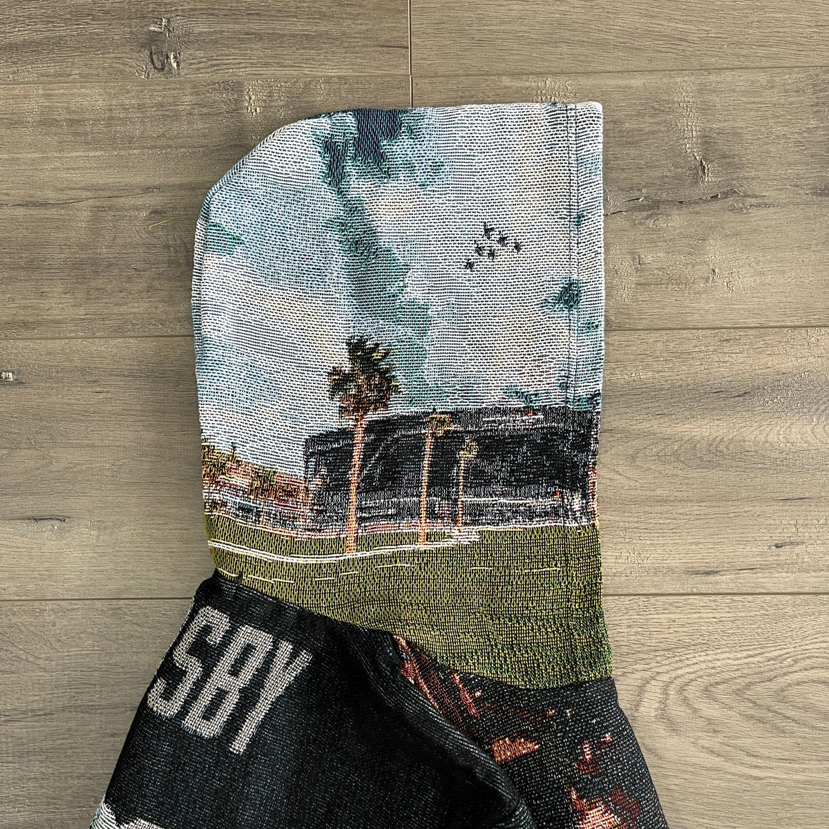 SUPERBOWL TAPESTRY HOODIE
