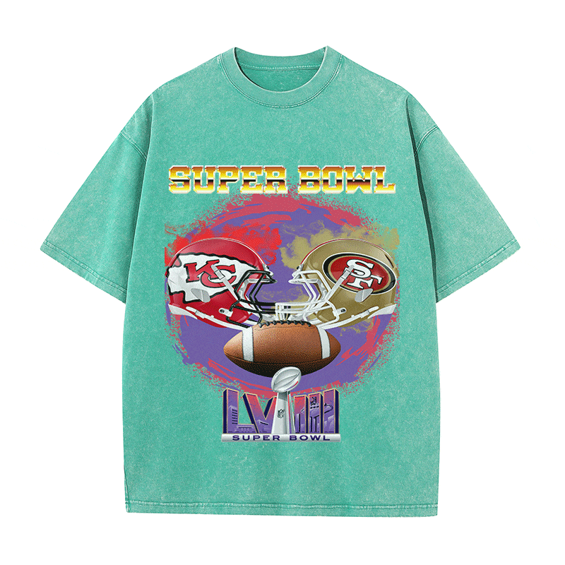 SUPERBOWL WO YEAR HEAVY WEIGHT COTTON TEE-9184