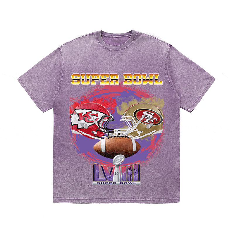SUPERBOWL WO YEAR HEAVY WEIGHT COTTON TEE-9184