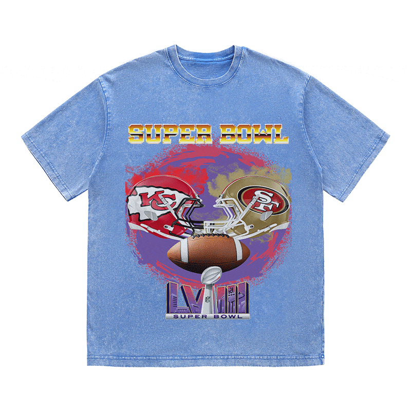 SUPERBOWL WO YEAR HEAVY WEIGHT COTTON TEE-9184