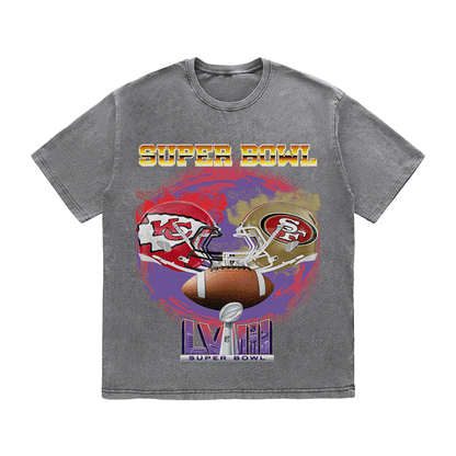 SUPERBOWL WO YEAR HEAVY WEIGHT COTTON TEE-9184