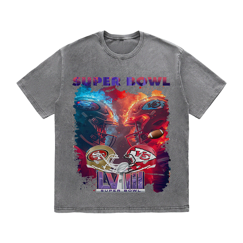 SUPERBOWL21 HEAVY WEIGHT COTTON TEE-9211