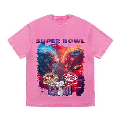 SUPERBOWL21 HEAVY WEIGHT COTTON TEE-9211