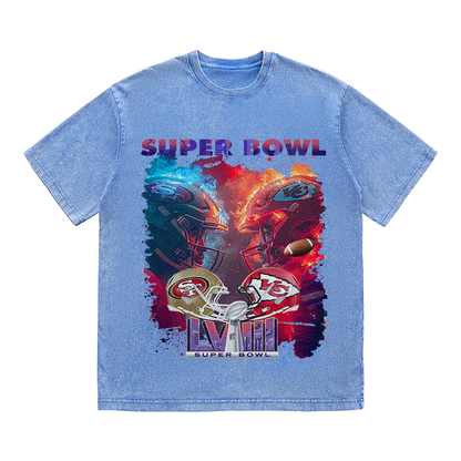 SUPERBOWL21 HEAVY WEIGHT COTTON TEE-9211