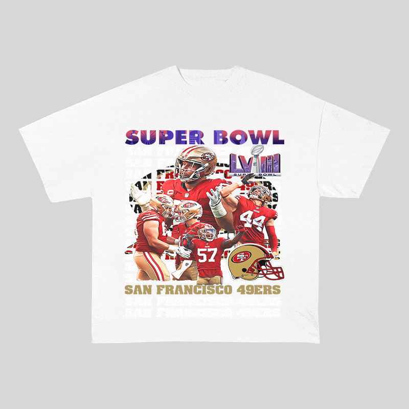 SUPERBOWL23 HEAVY WEIGHT COTTON TEE-9213
