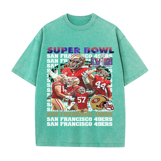 SUPERBOWL23 HEAVY WEIGHT COTTON TEE-9213