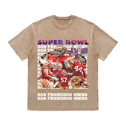 SUPERBOWL23 HEAVY WEIGHT COTTON TEE-9213