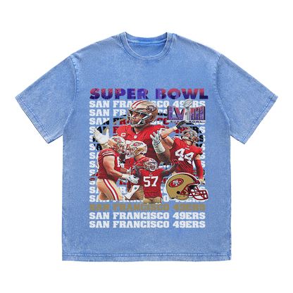 SUPERBOWL23 HEAVY WEIGHT COTTON TEE-9213