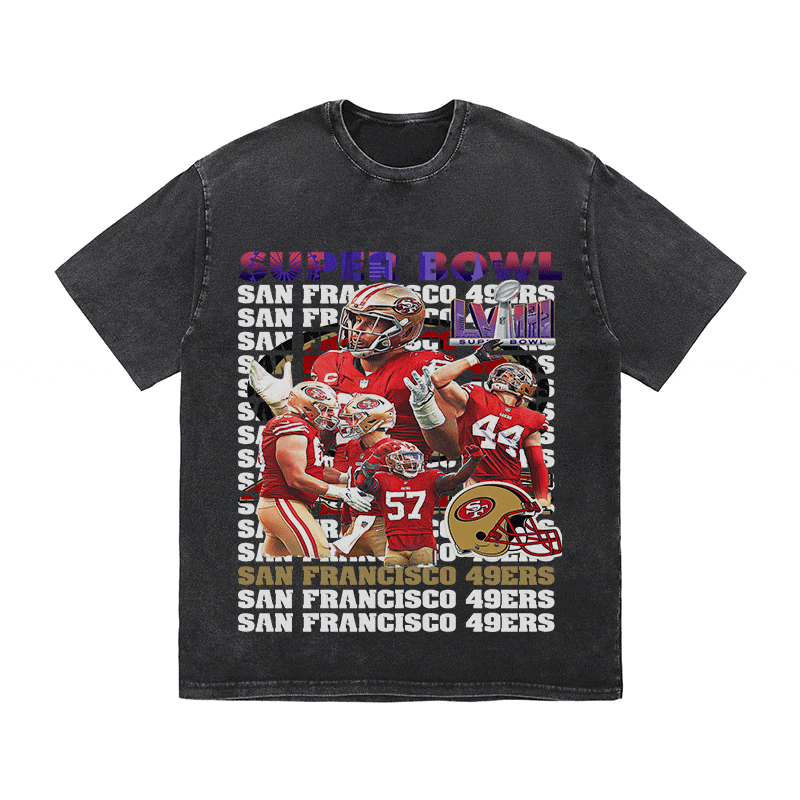 SUPERBOWL23 HEAVY WEIGHT COTTON TEE-9213