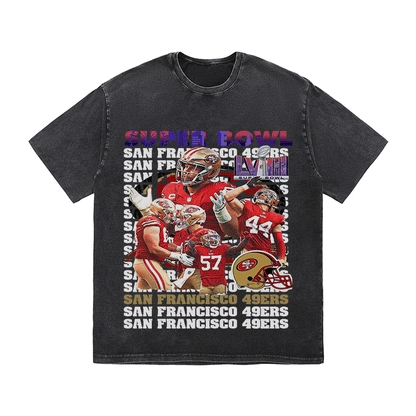 SUPERBOWL23 HEAVY WEIGHT COTTON TEE-9213