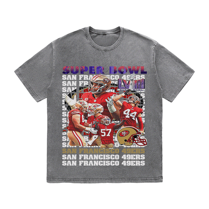 SUPERBOWL23 HEAVY WEIGHT COTTON TEE-9213