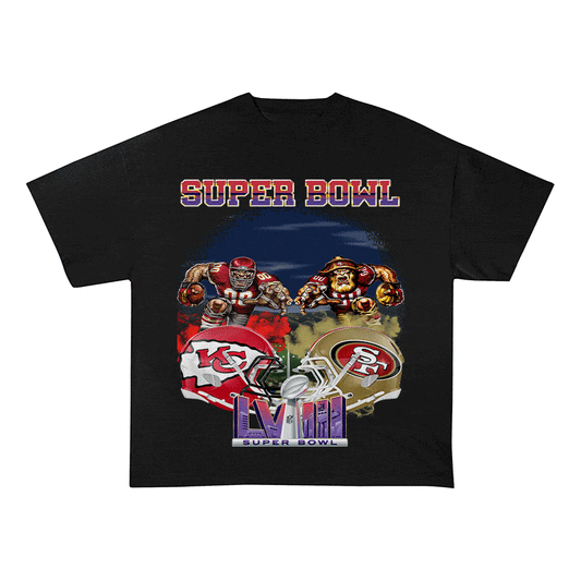 SUPERBOWL6 WO YEAR HEAVY WEIGHT COTTON TEE-9185