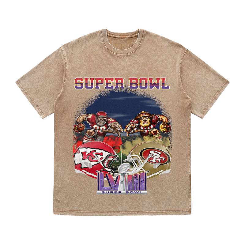 SUPERBOWL6 WO YEAR HEAVY WEIGHT COTTON TEE-9185