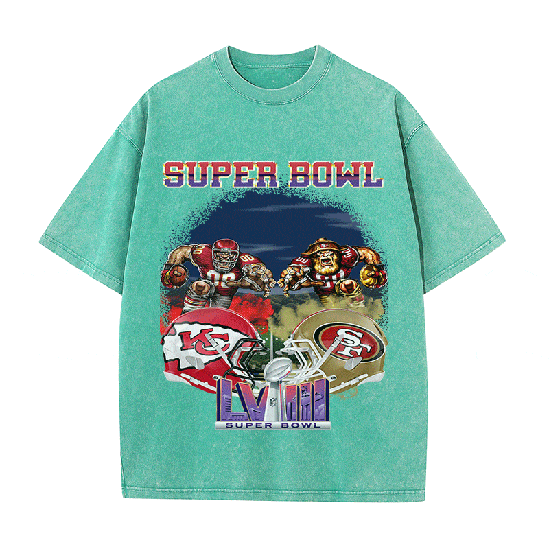 SUPERBOWL6 WO YEAR HEAVY WEIGHT COTTON TEE-9185