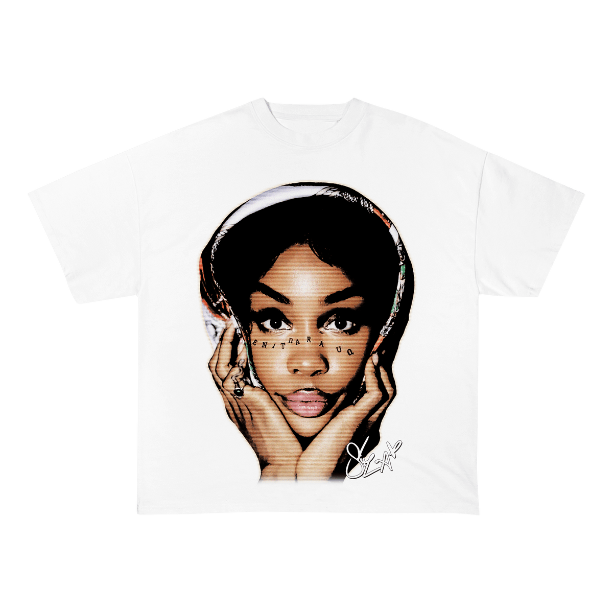 SZA HEAVEY WEIGHT COTTON TEE-8002